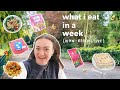 what i eat in a week! 🥑 (vegan, realistic   non-restrictive)