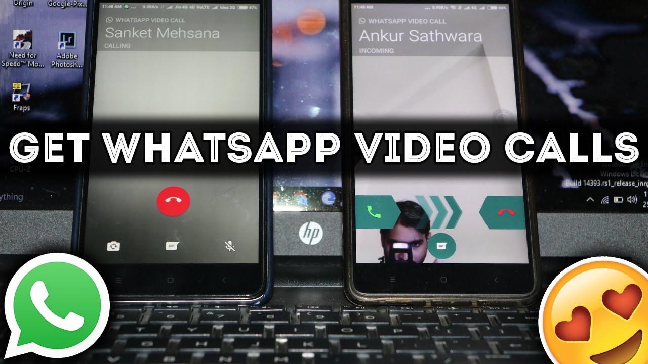 Update with WhatsApp Video Call feature (YouTube)