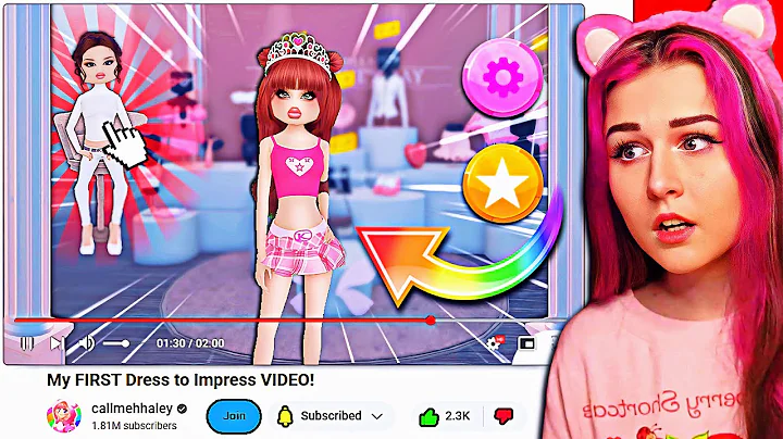 I Reacted To My OLD DTI VIDEOS And FOUND Something SHOCKING... | ROBLOX Dress to Impress