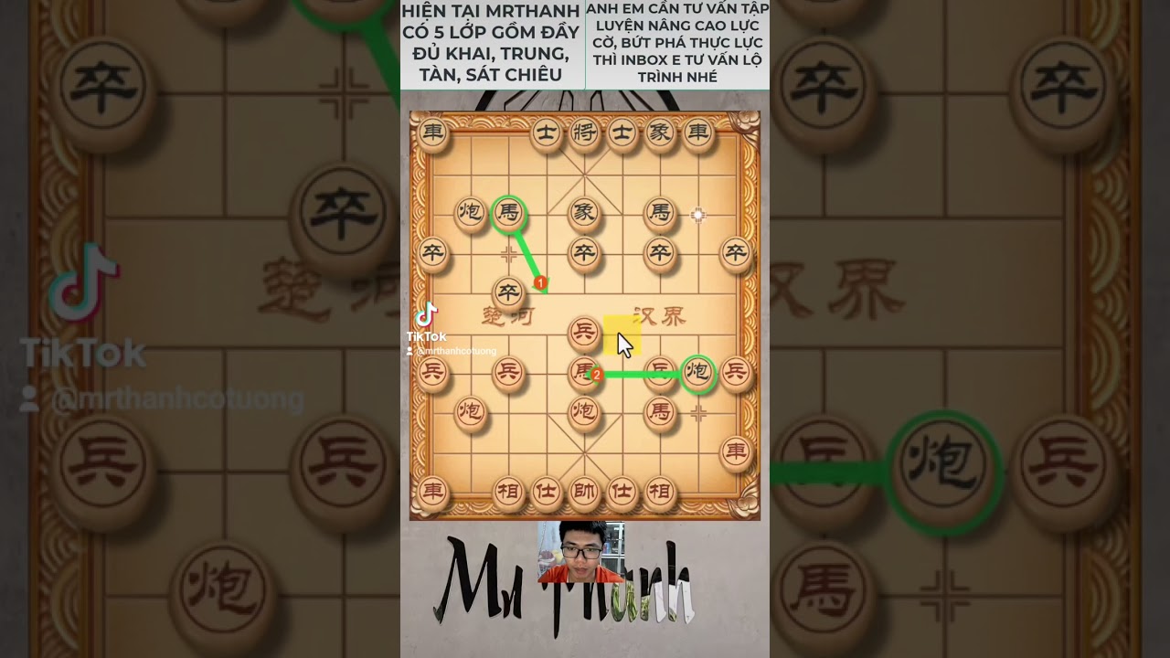 CẠM BẪY PHÁO ĐẦU MÃ ĐỘI VÀ NHỮNG ĐÒN CÔNG SÁT CỰC KỲ ĐẸP MẮT