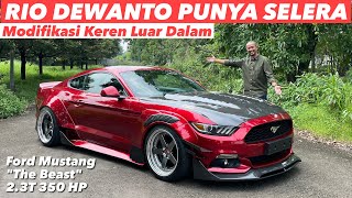 DI TANGAN RIO DEWANTO, FORD MUSTANG INI MAKIN BENGIS