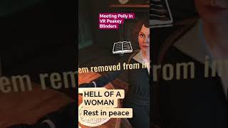 Meeting Polly Gray VR Peakey Blinders