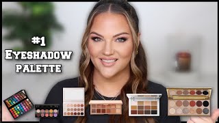 RANKING POPULAR EYESHADOW PALETTES | TOP 10 EYESHADOW PALETTES!