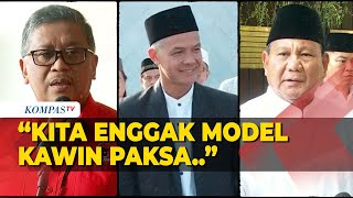 PDIP Buka Suara soal Wacana Pasangan Ganjar-Prabowo: Kita Tidak Kawin Paksa
