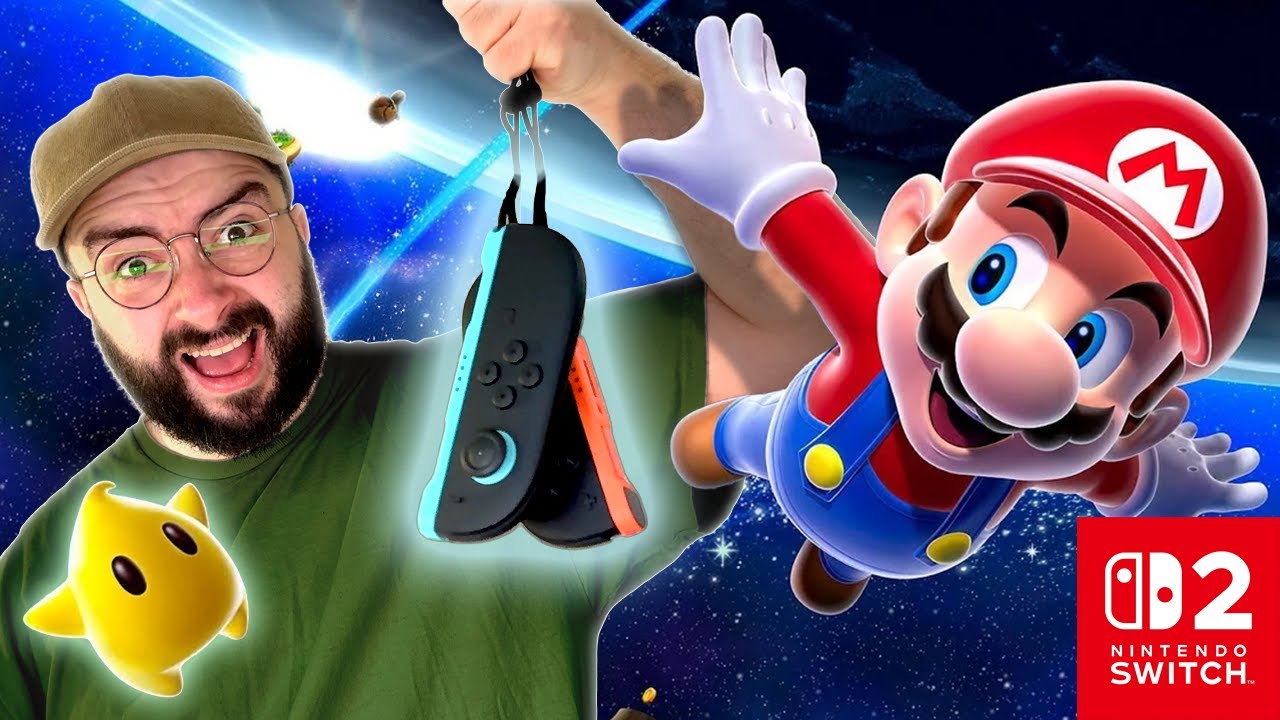 Joy-Con's BETRAYED ME! Mario Galaxy First Impressions Gameplay Switch 2!!