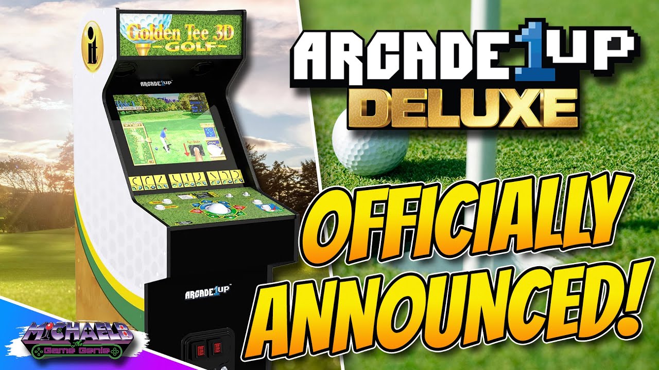 Arcade1Up Golden Tee 3D Deluxe Pre-Order Officially Announced