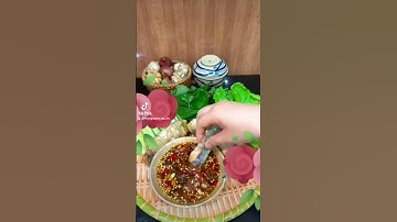 CÁ LÓC CHIÊN GIÒN CHẤM MẮM ME CÙNG EM NHA #amthuc #my