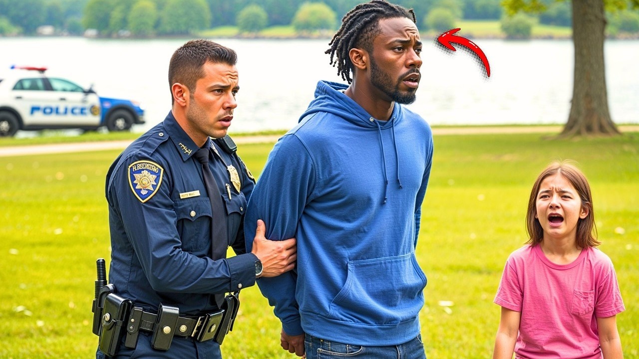 Policial prende homem negro que resgatou uma criança presa — herói nacional, processo de milhões