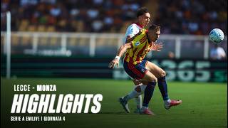 Lecce vs Monza highlights (3-2) - Serie A