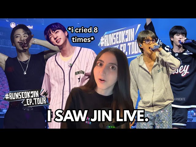 BTS JIN ジン RUNSEOKJIN_EP.TOUR in NEW ARK 250730 - JIN BTS 진 #RUNSEOKJIN_EP.TOUR Newark NJ NYC Full