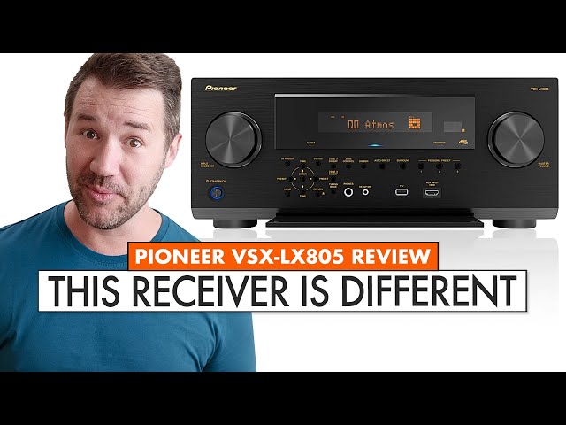 NEW PIONEER SOUND 😳 Pioneer Elite Receiver! VSX-LX805 Review class=