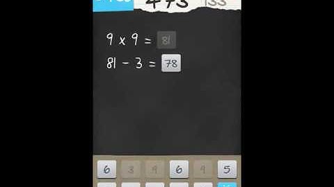 6 Numbers by Brainbow Level 133 Answer Guide