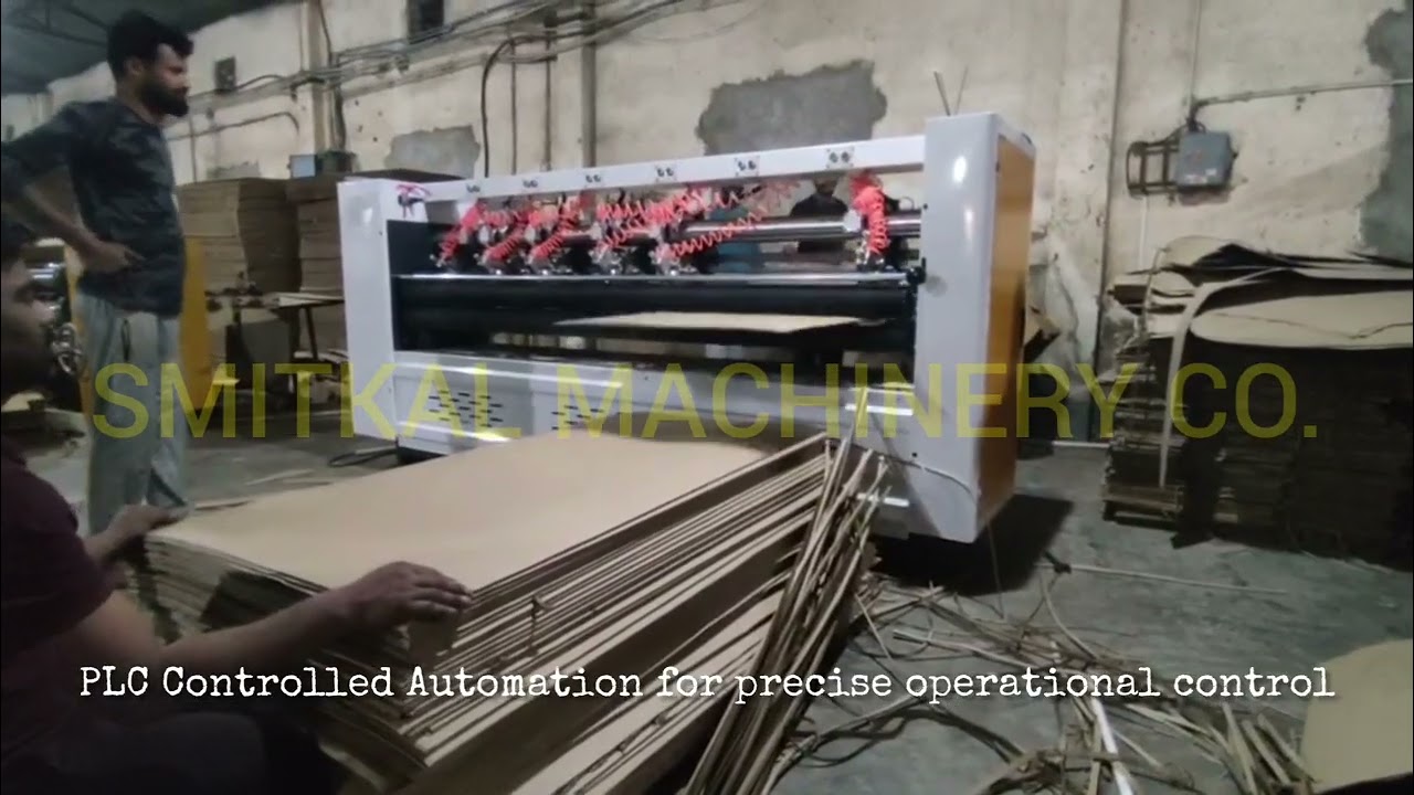SMITKAL MACHINERY CO.Thin Blade Slitter Scorer Machine – 2600 mm