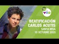 Misa de beatificación de Carlos Acutis, 10 octubre 2020  - Tele VID