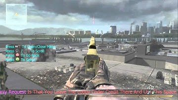 Mw2 I Xx jAmes t xX`s Engine Text Menu I TU8 I + Download