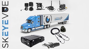 Tractor Trailer Camera System - Vehicle Security Cameras for 18-Wheelers