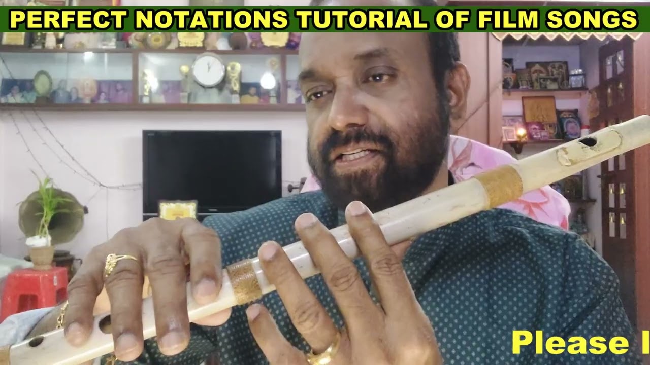 KADALINAKKARE PONORE | PART - 1 | FLUTE TUTORIAL | FLUTE CLASS | MALAYALAM | PR MURALI