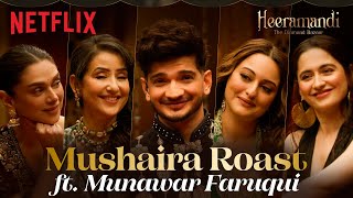 The Cast Of Heeramandi & Munawar Faruqui - The Mushaira ROAST! 🔥💎 | Netflix India image