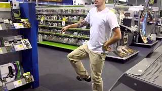 kyle's being a monkey!