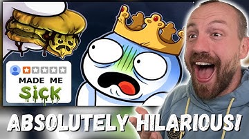 ABSOLUTELY HILARIOUS!!! TheOdd1sOut Animating 1-Star Fast Food Reviews (REACTION!!!)