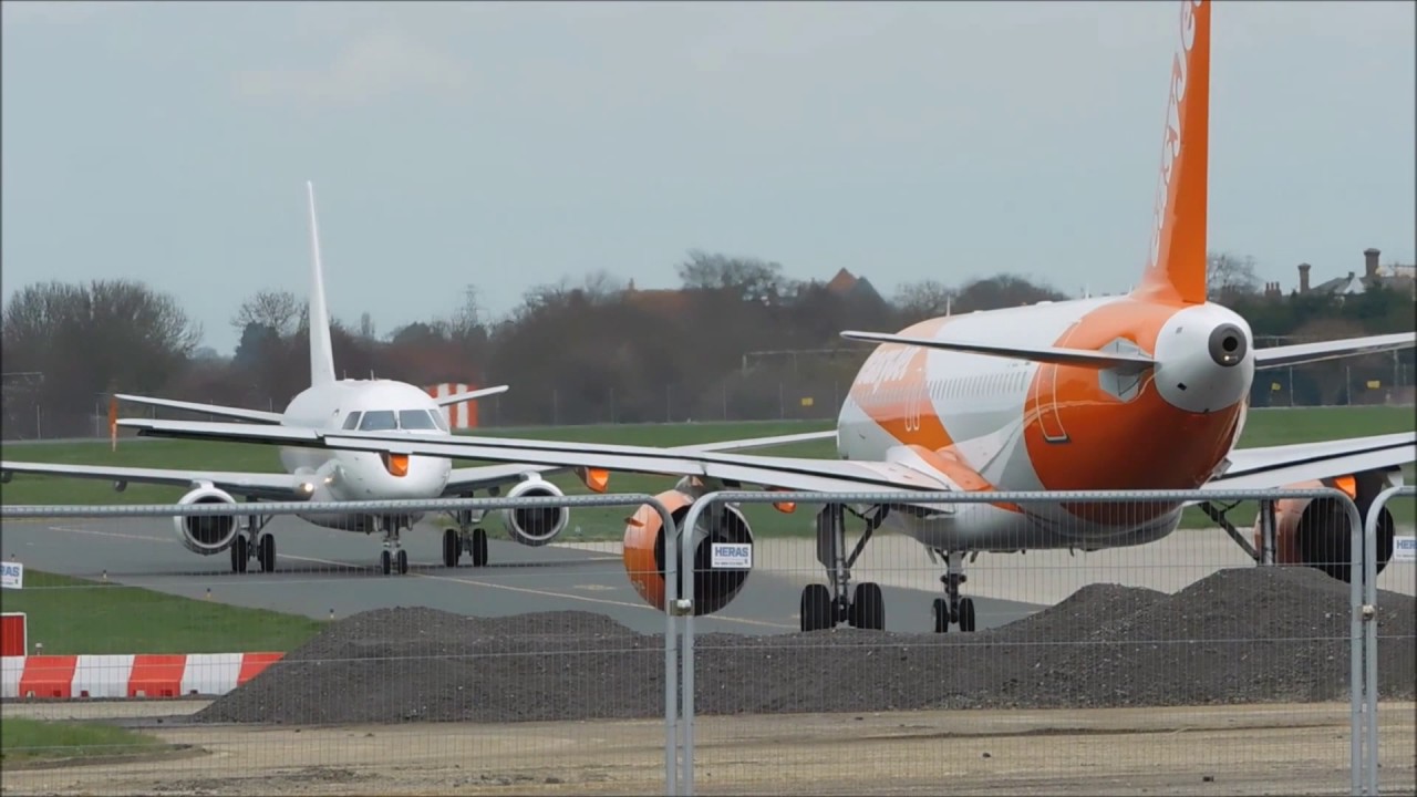Small Clips From London Southend Airport 18/03/2017 *Eastern Airways