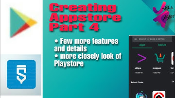 Playstore like app Part4 (adding features and details) a sketchware tutorial by jokhio apps