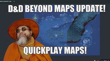 Quickplay Maps - D&D Beyond Maps Update! | Nerd Immersion