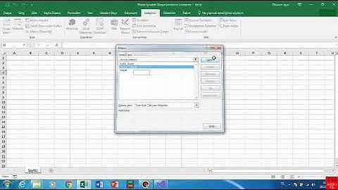 Makro | Klasör İçindeki Dosya İsimlerini Listeleme - EXCEL