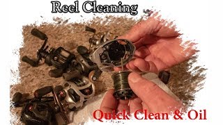 Quick and easy way to clean and oil your Quantum Reels with Hot