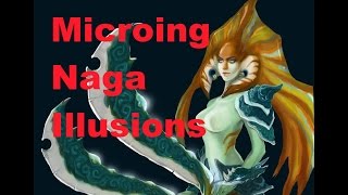 Dota 2 - How to Micro Naga Illusions [Cloning]