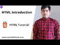 HTML Introduction | HTML Tutorial (Step by Step)
