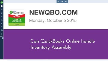 QuickBooks Online Inventory: Can QuickBooks Online Handle Inventory Assembly