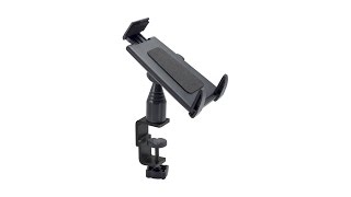 Quick-Release Tablet Mount with Adjustable C-Clamp Base | Arkon TABPB086