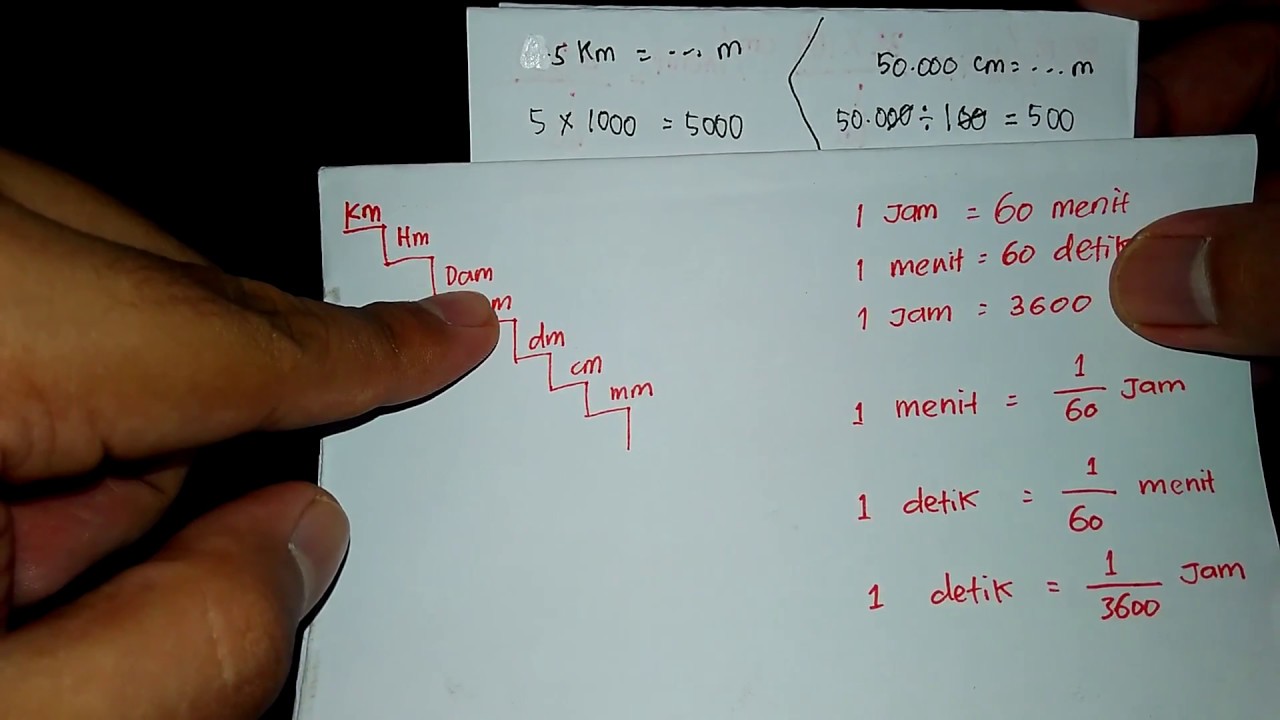 Rumus Matematika Cm Dm Km - Matematika Dasar