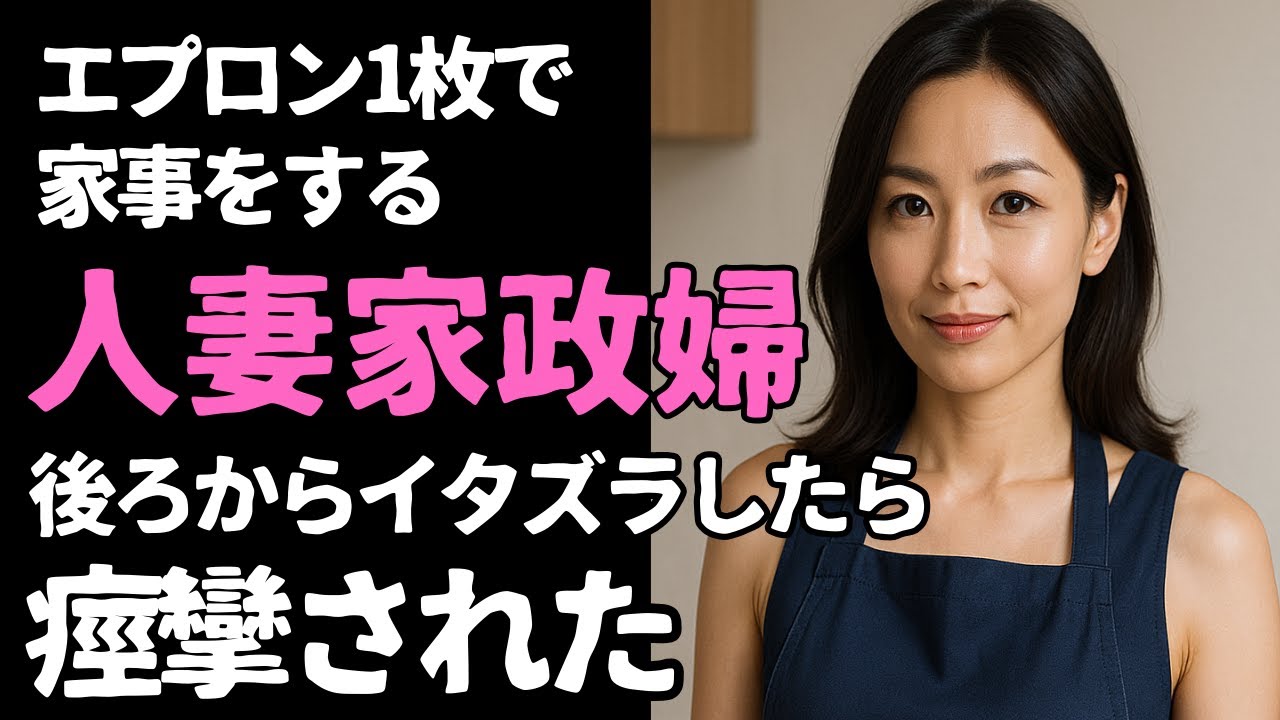 Outline Video 【シニア恋愛】エプロンの奥に隠した涙 ~58歳独身男と家政婦の“ぬくもり”再会録~【恋愛小説】