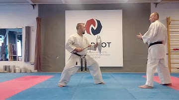 Test my shield Tinbe (shield for Ryukyu Kobudo)