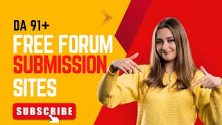 🔥 DA 91+ Free Forum Submission Sites | Instant Approval Dofollow Links | Boost SEO & Backlinks Fast
