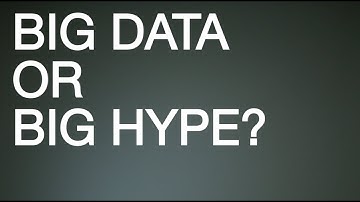 Insight - Big Data or Big Hype? - Rina Gee Kupferschmid-Rojas