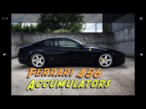 Ferrari 456 Common Problems – Accumulators easy replacement video 158693