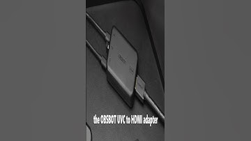 GET THE OBSBOT UVC TO HDMI ADAPTER!!!