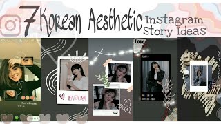 Korean kpop Aesthetic Instagram Story Ideas | Using The Ig App Only