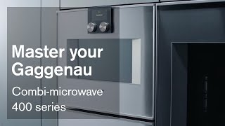 Combi-microwave / speed oven, 400 series | Master your Gaggenau