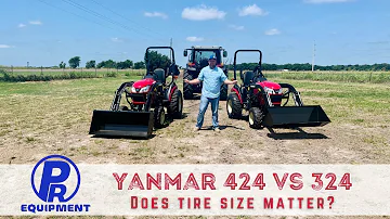 Kolik váží traktor Yanmar 324?