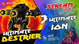 🔥 Ultimate DESTRiER на 2+1 Ultimate iON + BOOST способностью PATHFiNDER |  War Robots ARTURiON