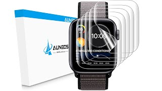 『2020年春改良』AUNEOS Apple Watch 用 44mm Series6 / Series SE Series5/4 Apple Watch 用 Series2/3 42mmフィルム