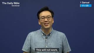 [Daily Bible] 1 Samuel 17:1-23 I 220603(수영로 영어 매일성경 사무엘상 17:1-23)