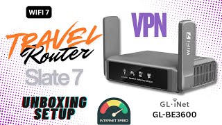 FREE Hotspot Internet | Slate 7 GL-B3600 WiFi 7 Travel Router VPN & Repeater Unboxing  screenshot 4