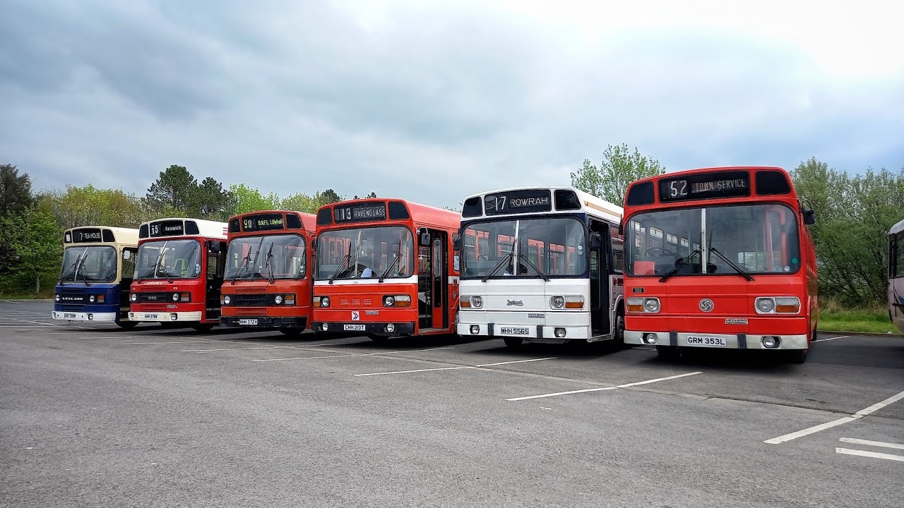 Leyland National 52,  May 4th and 5th 2024.  The unveiling of Cumberland 372.