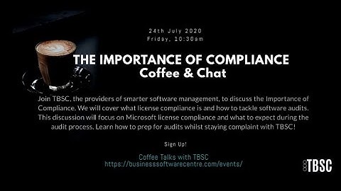 Microsoft 365 License Compliance AVOID PESKY AUDITS! (#CoffeeTalkTBSC)