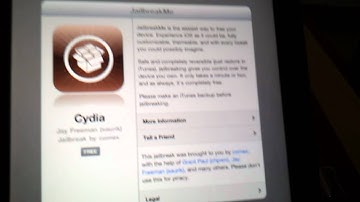 iPad (2) / iPhone/ iPod touch jailbreak 4.3.3 using JailbreakMe